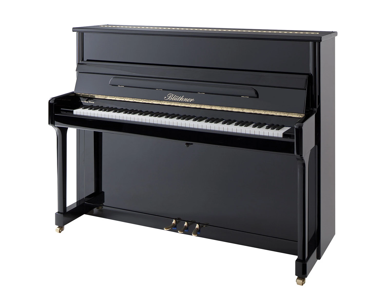Blüthner Model C upright piano — House of Pianos Dubai