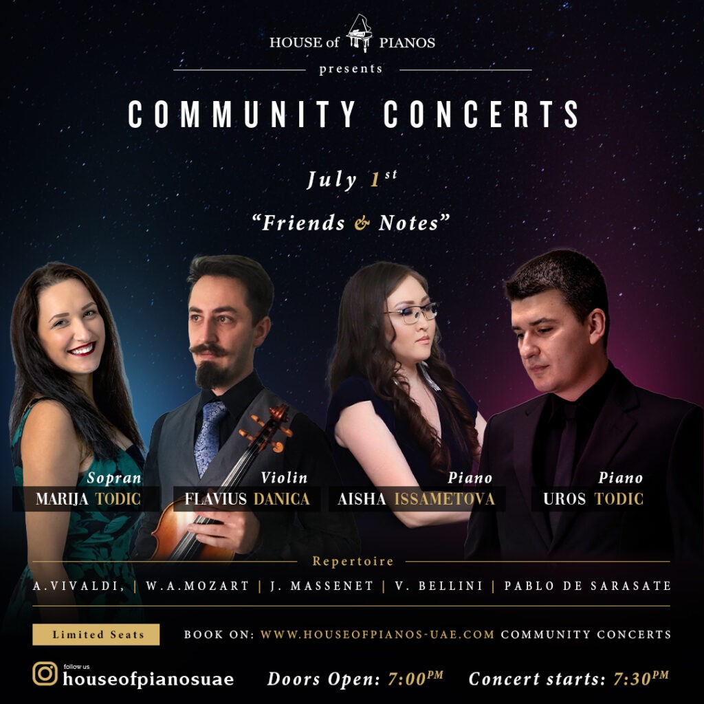 Community Concerts by HOUSE OF PIANOS
