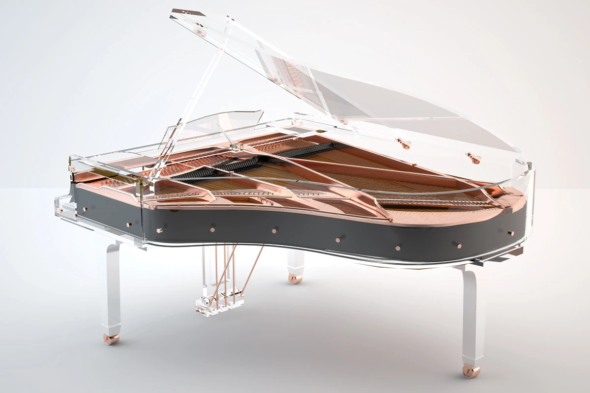 Crystal Elegance Example Black | House of Pianos Dubai