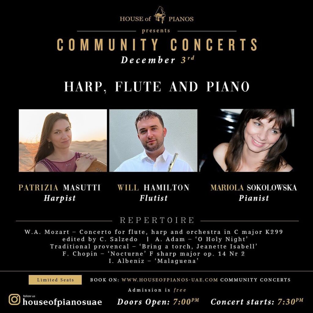 Community Concert by HOUSE OF PIANOS