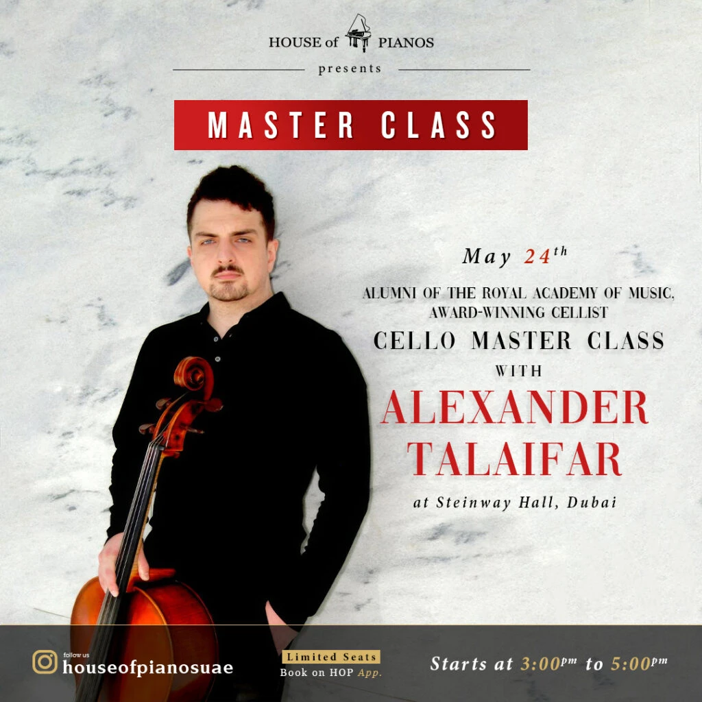 Community Concerts Programme May 24th Masterclass | House of Pianos Dubai