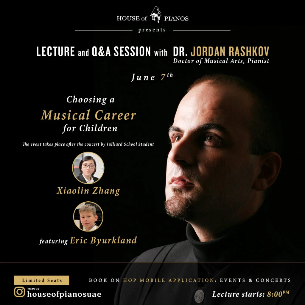 Lecture June 7th | House of Pianos Dubai