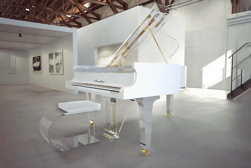Irmler Translucid Wh piano | House of Pianos Dubai