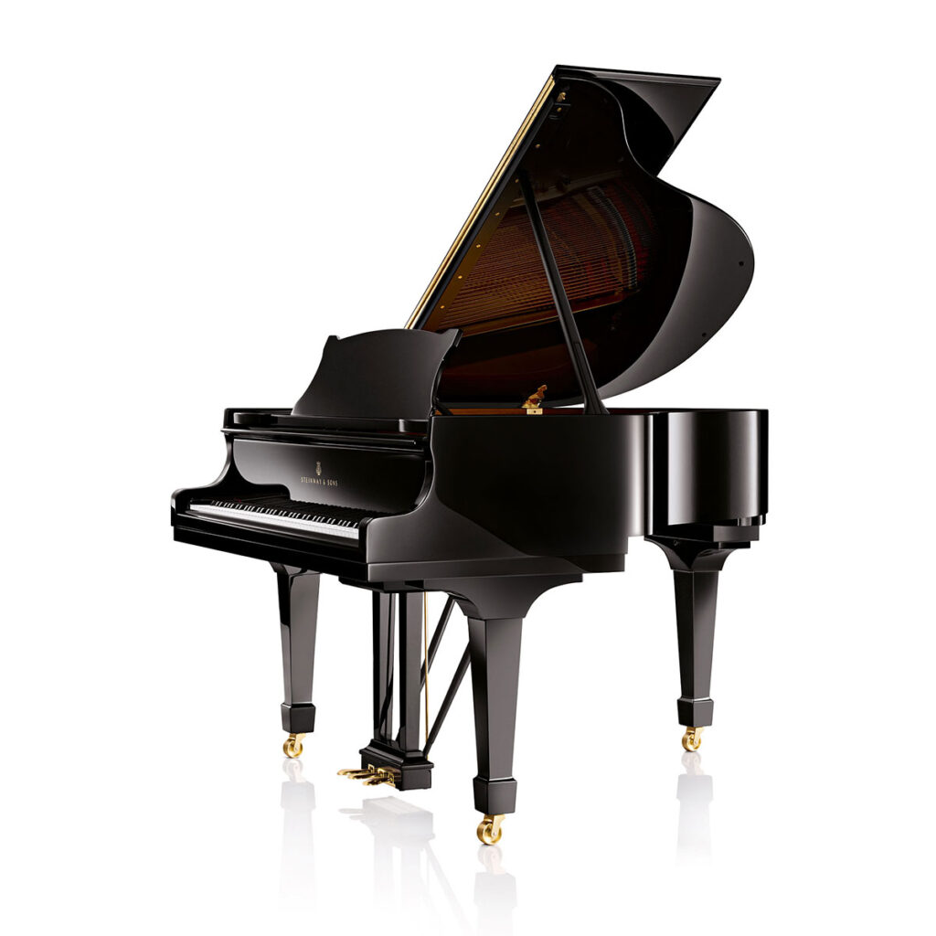 Steinway S155 Black Grand Piano