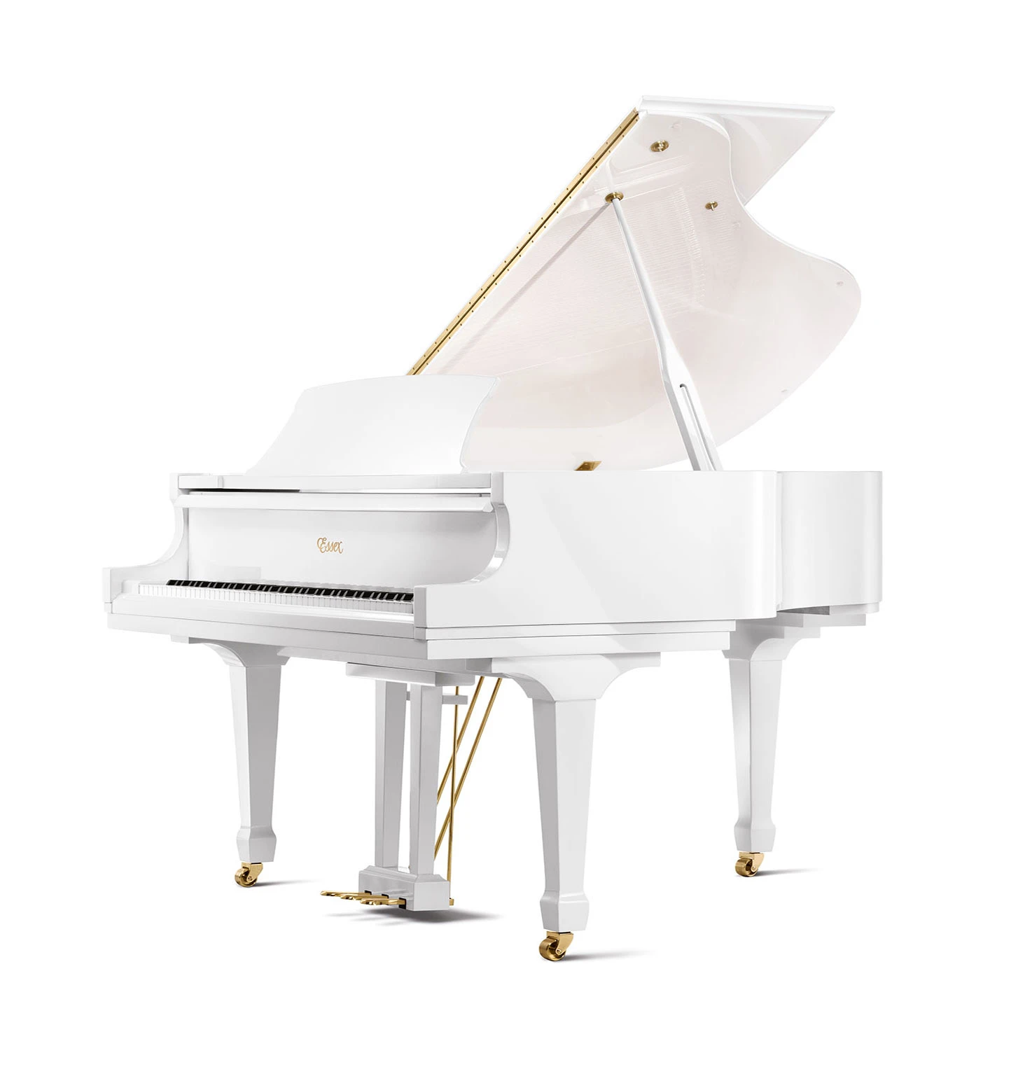 ESSEX EGP173 White Grand Piano