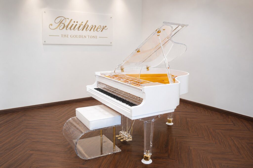 Irmler Translucid transparent acrylic grand piano
